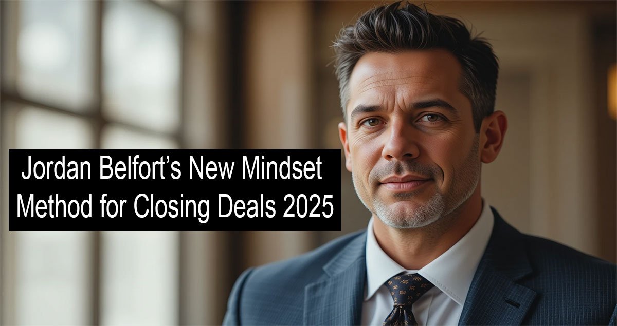 Jordan Belfort’s New Mindset Method for Closing Deals 2025