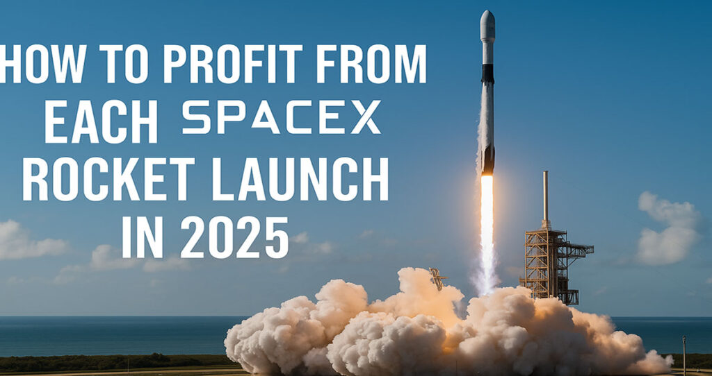 How to Profit from Each SpaceX Rocket Launch in 2025