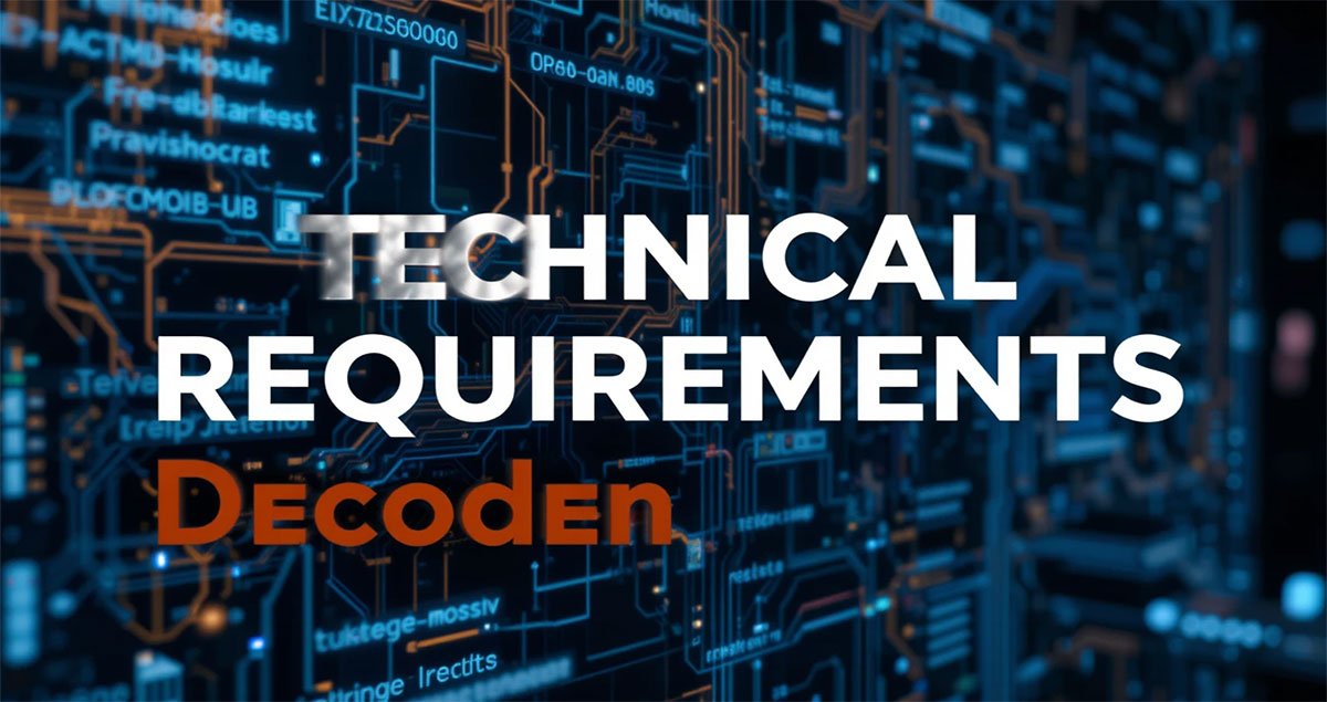 Technical Requirements Decoded