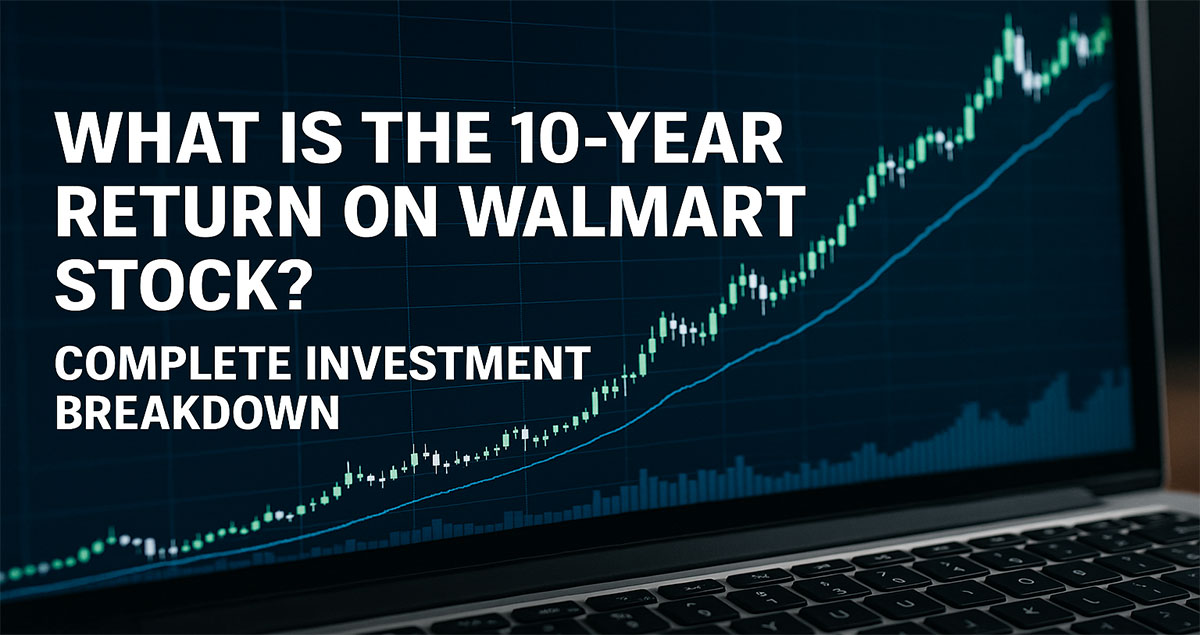 What is the 10-Year Return on Walmart Stock?
