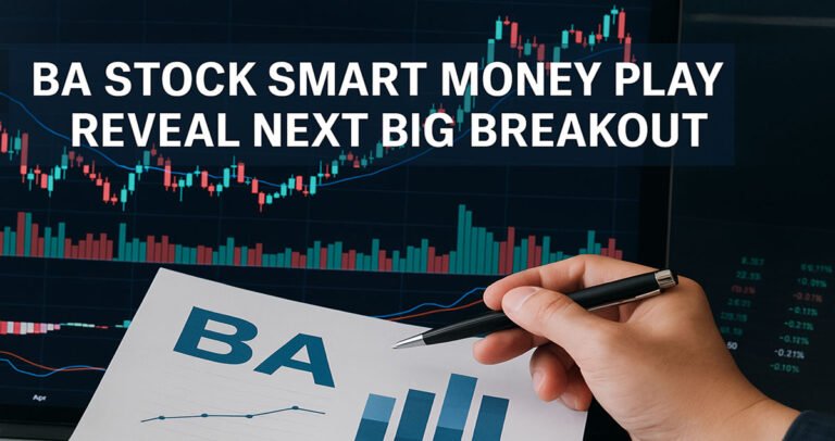 BA Stock Smart Money Plays Reveal Next Big Breakout