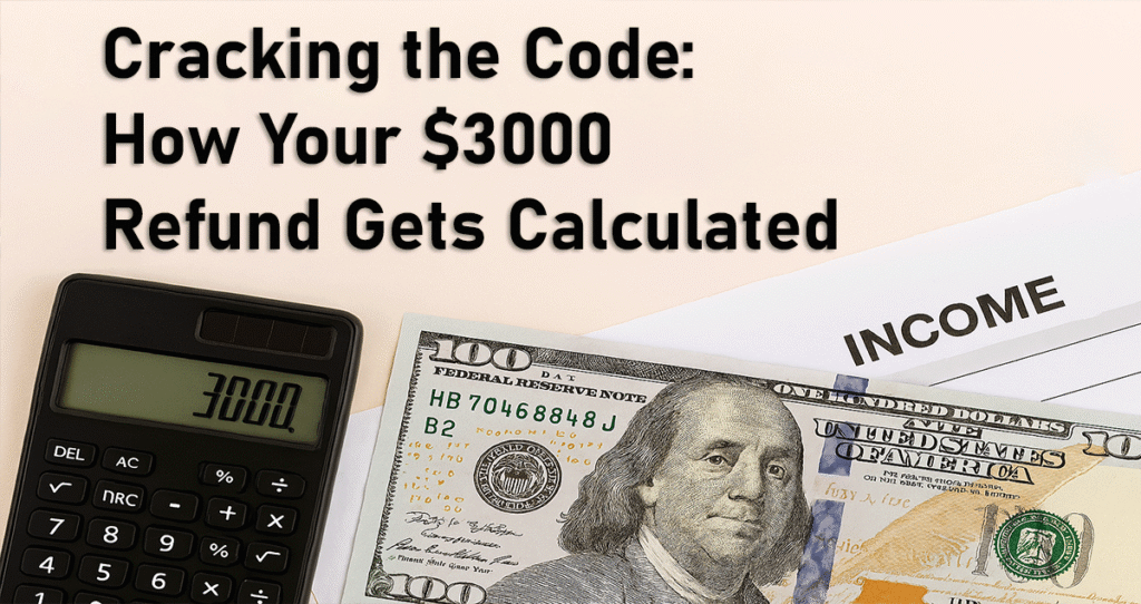 Cracking the Code: How Your $3000 Refund Gets Calculated