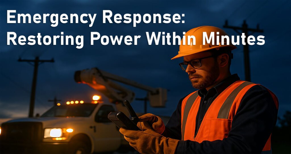 Emergency Response: Restoring Power Within Minutes