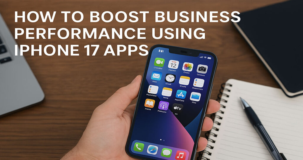 How to Boost Business Performance Using iPhone 17 Apps