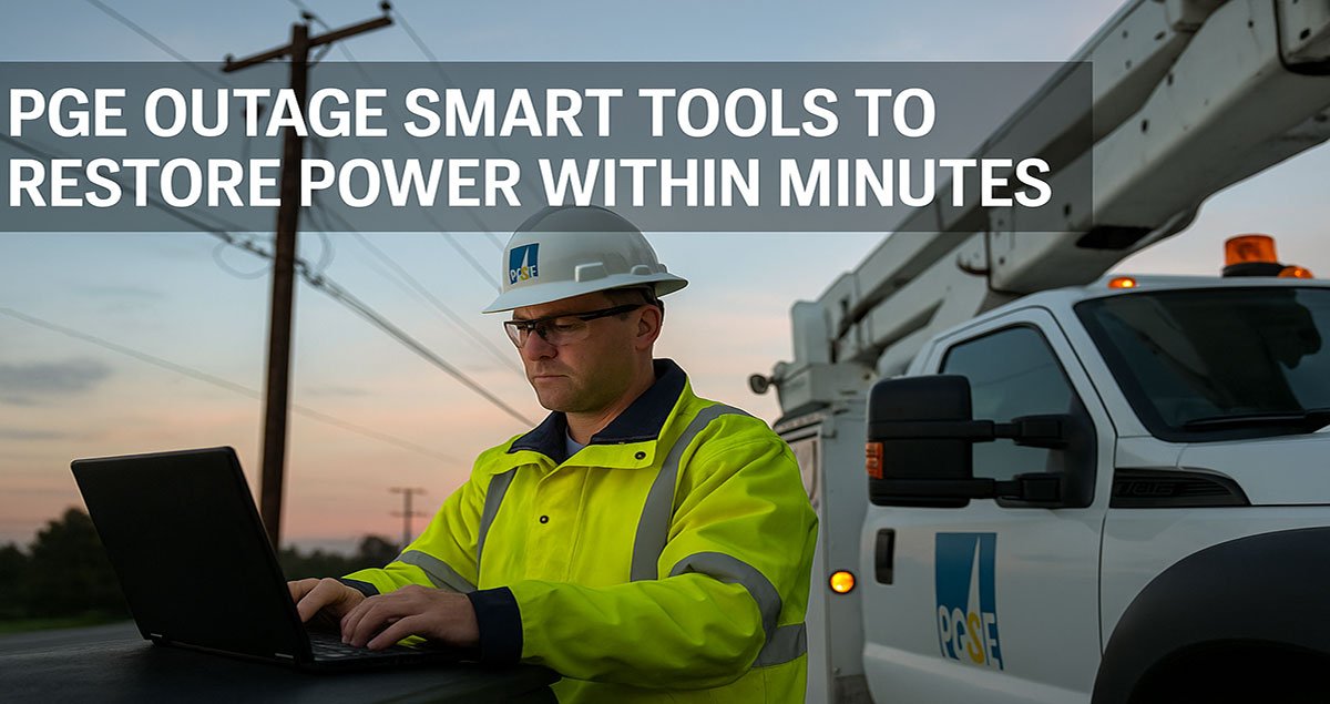 PGE outage smart tools to restore power within minutes