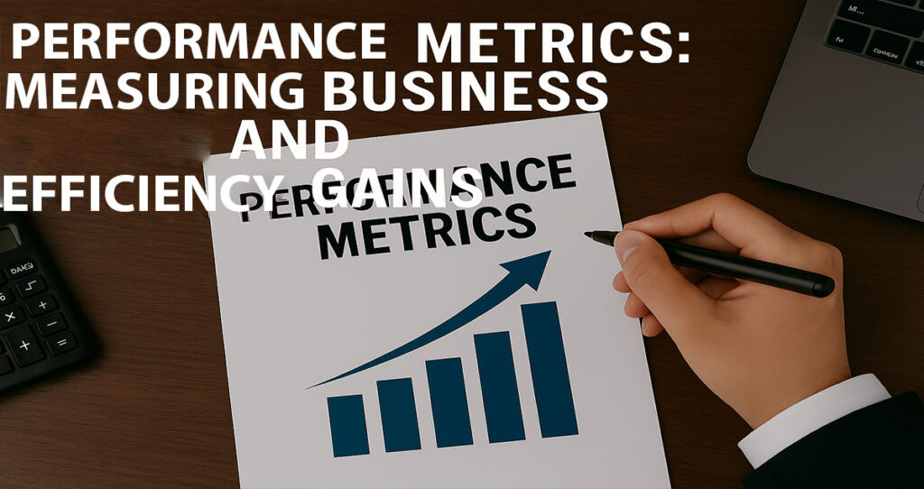 Performance Metrics: Measuring Business Growth and Efficiency Gains