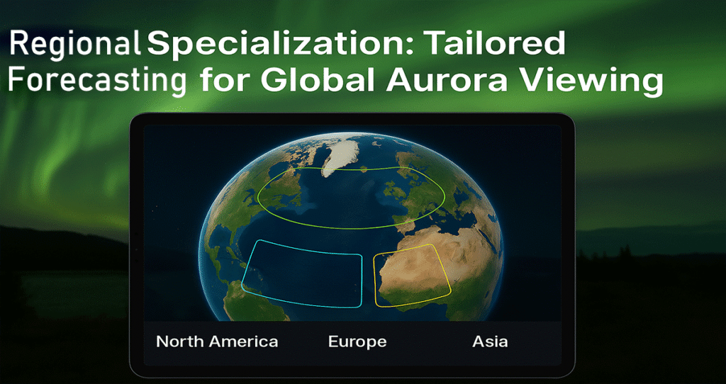 Regional Specialization: Tailored Forecasting for Global Aurora Viewing