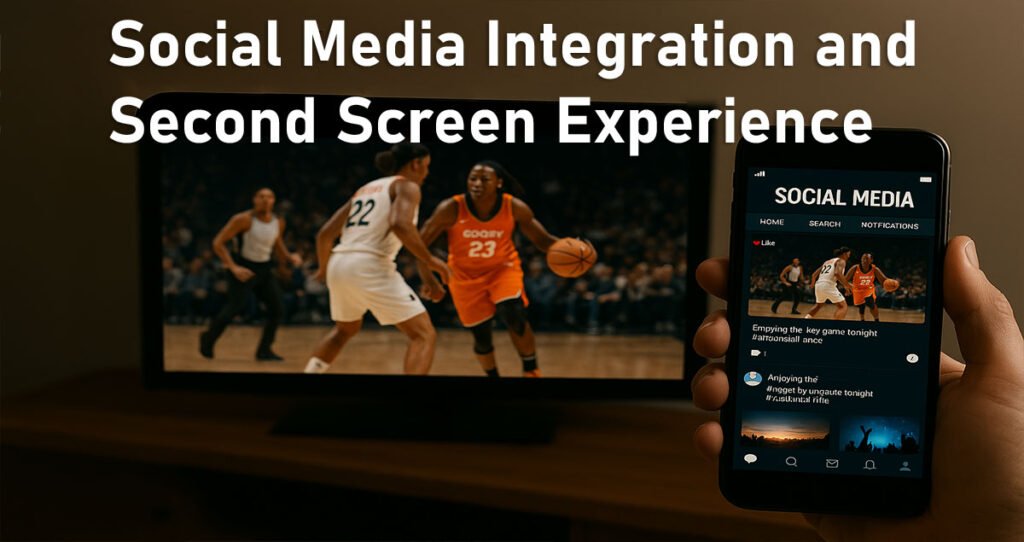 Social Media Integration and Second Screen Experience