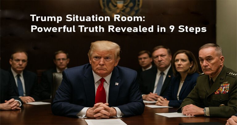Trump Situation Room: Powerful Truth Revealed in 9 Steps